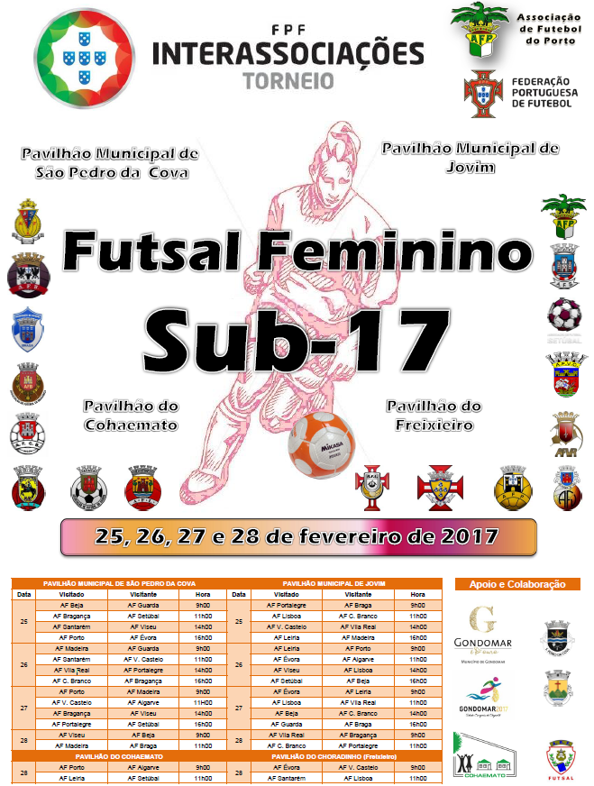 Selecção Distrital "Sub-17" Feminina Futsal 