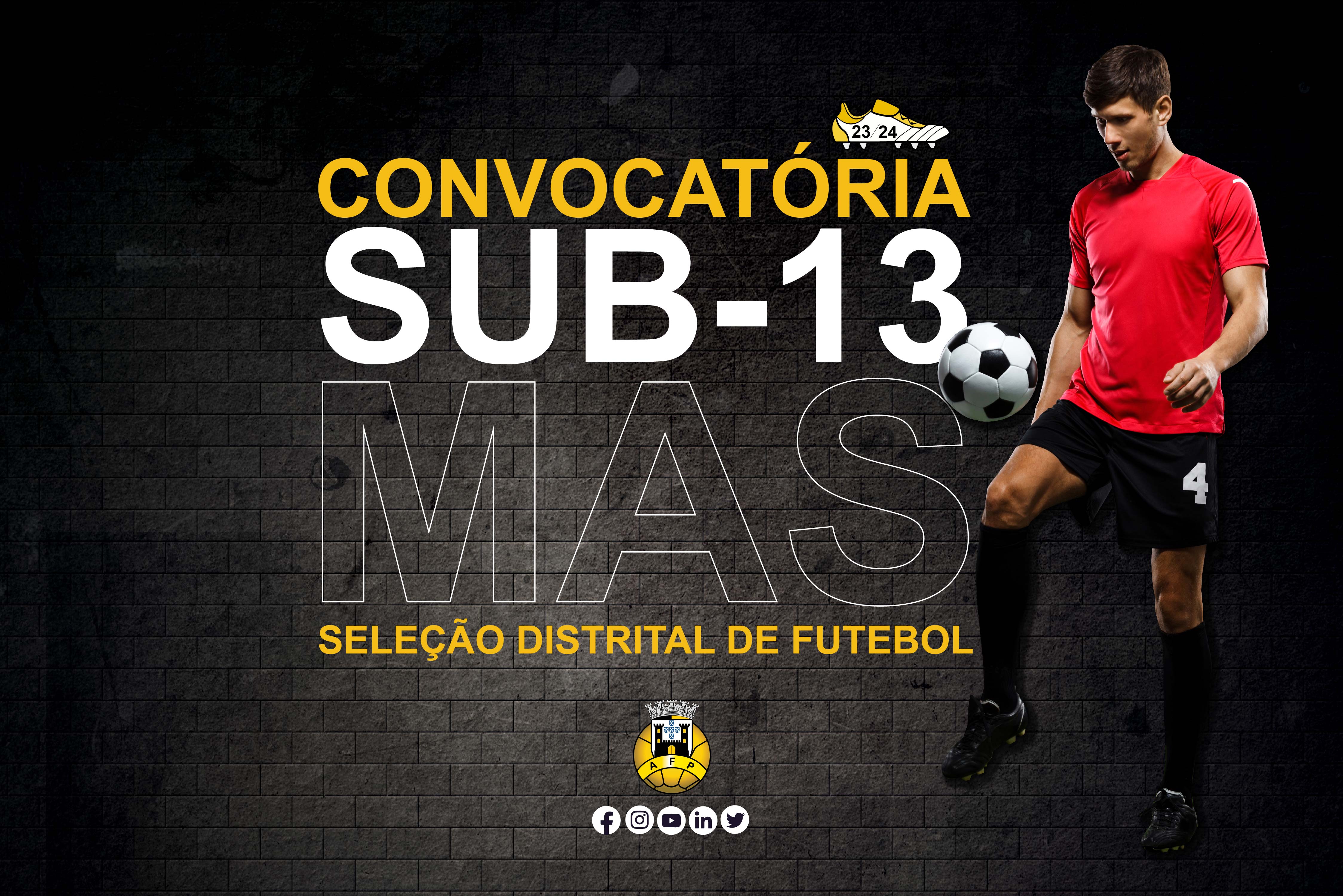 Seleção Distrital Sub-13 - Futebol Masculino