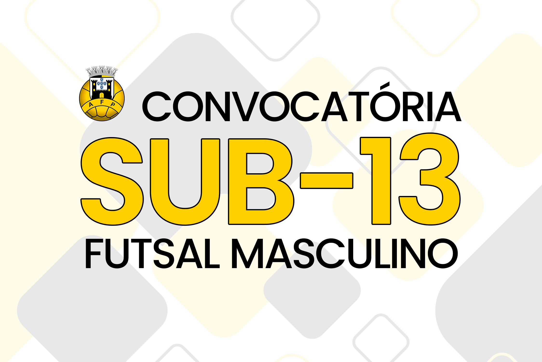 Seleção Sub-13 Futsal Masculino | 3º Treino