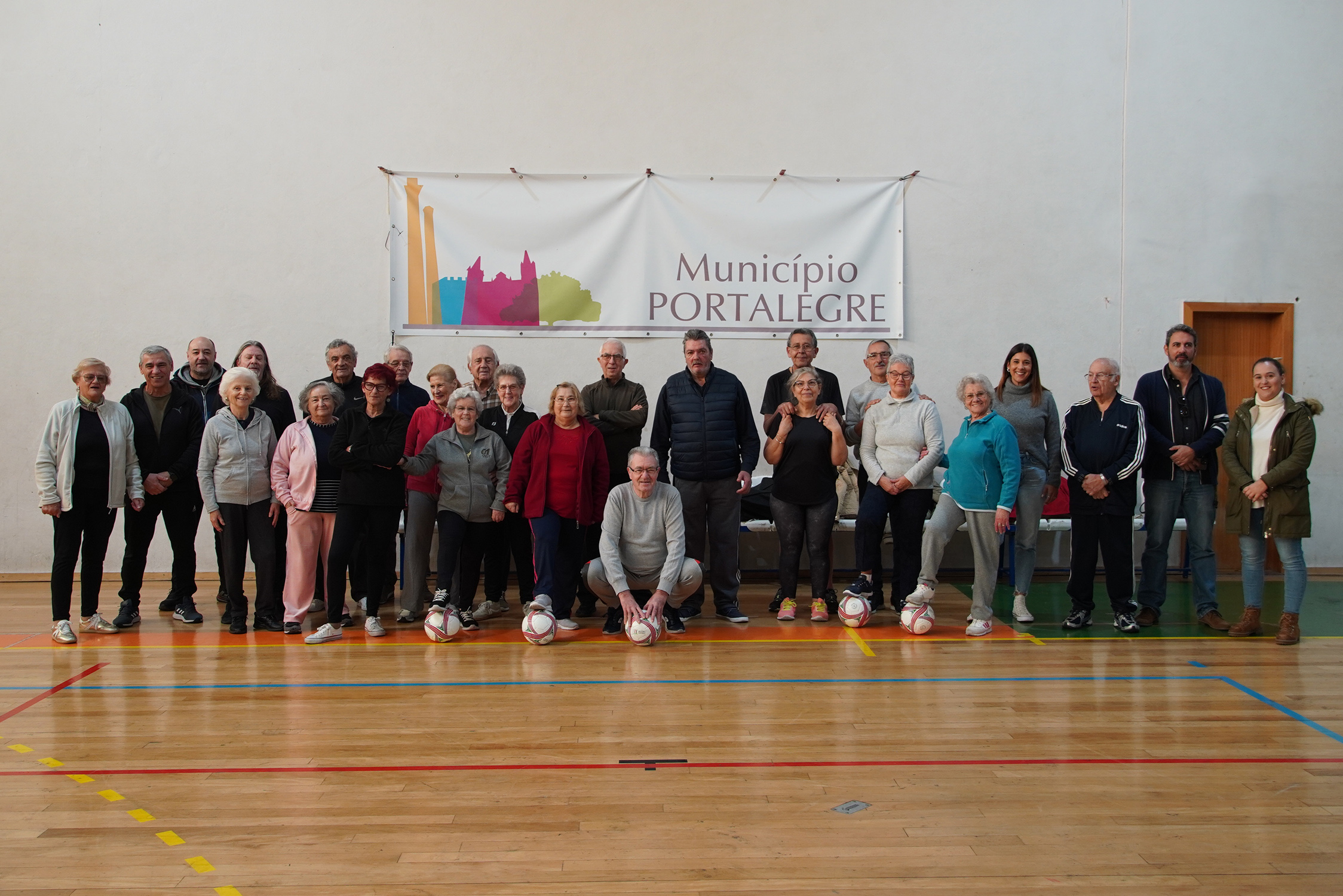 Walking Football com a Academia Santa Clara