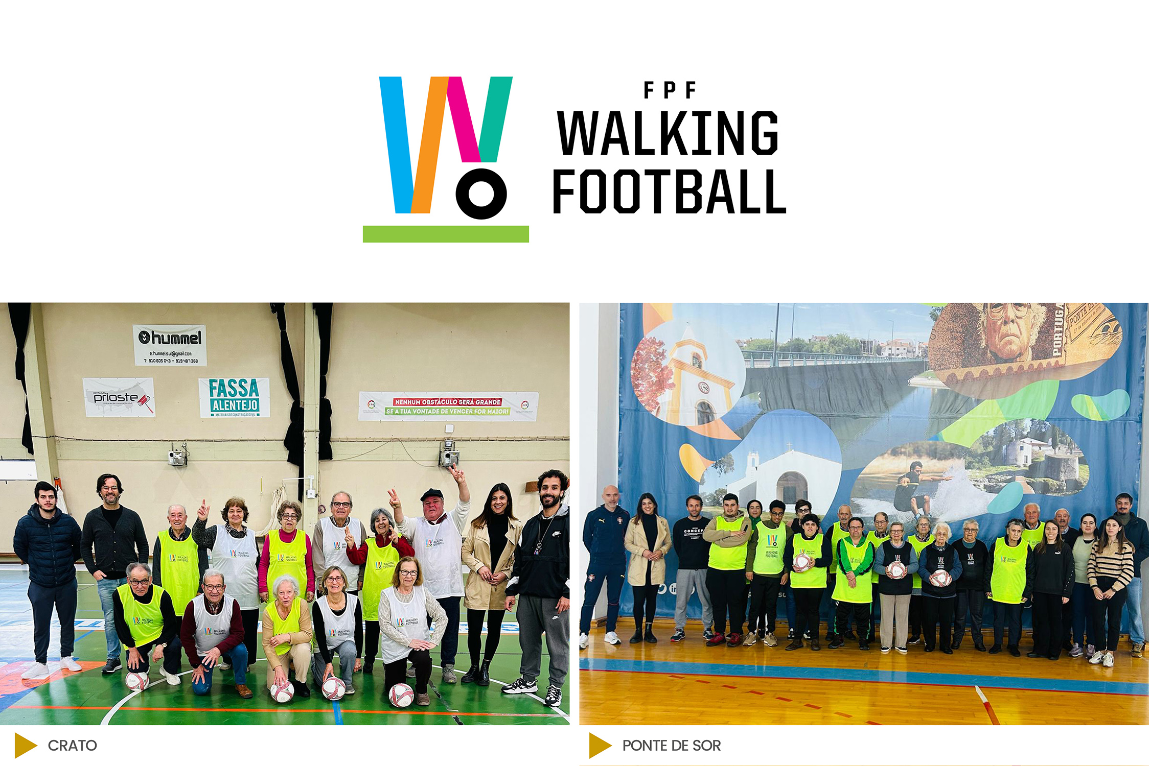 AFP e FPF promovem Walking Football