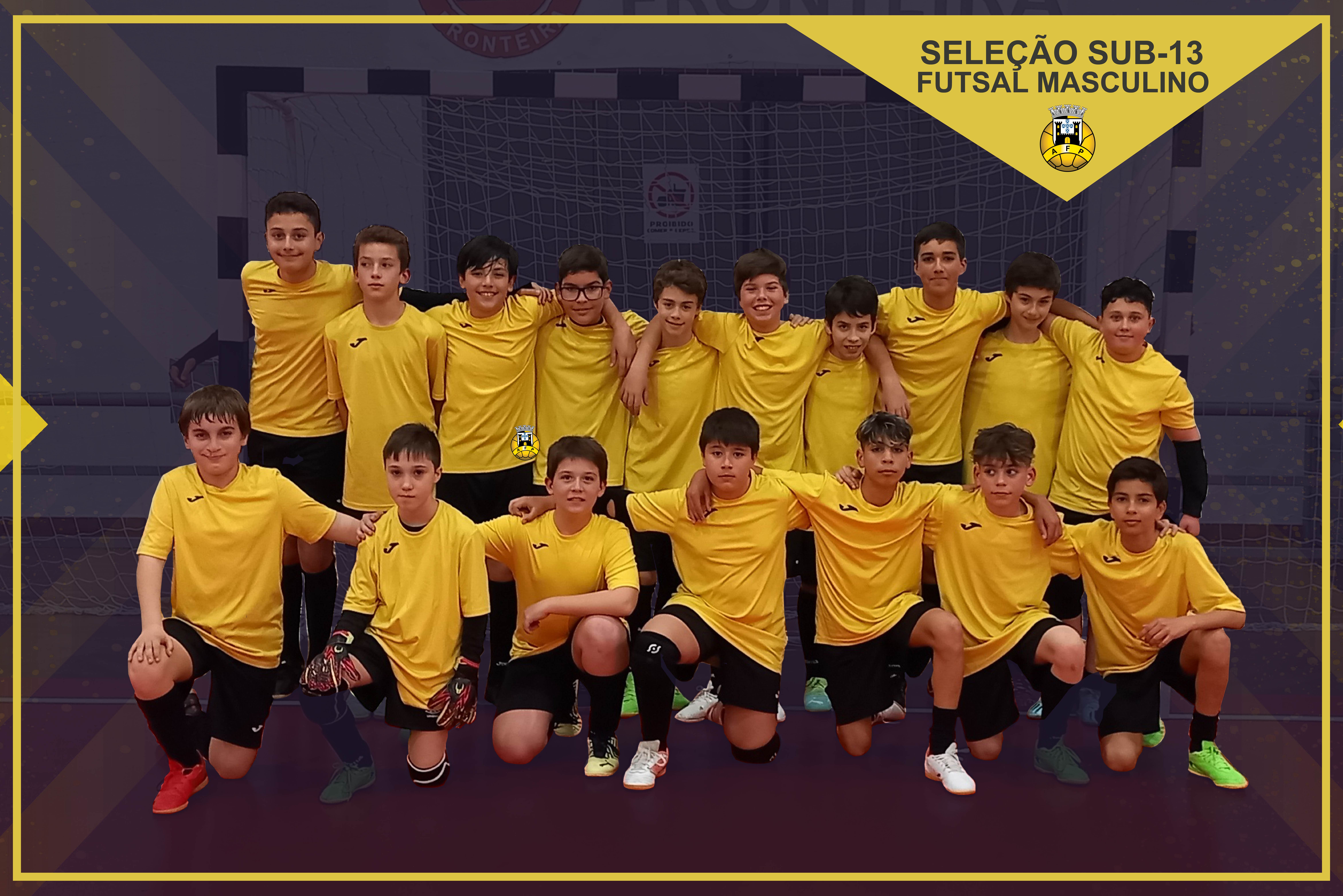 Seleção Sub-13 Masculina de Futsal