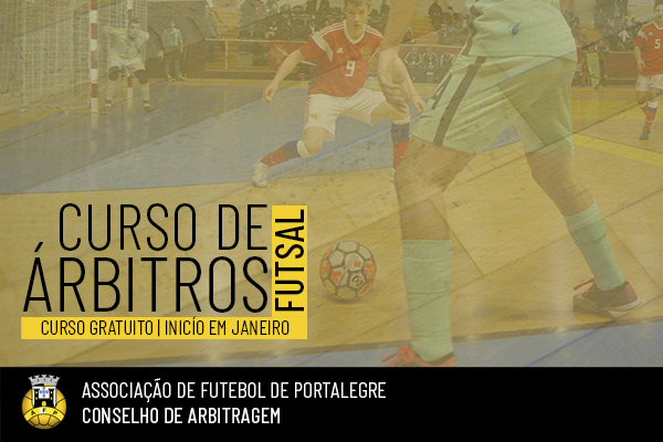 Curso de Árbitros(as) de Futsal