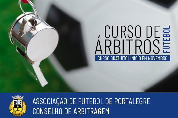 Curso de Árbitros(as) de Futebol