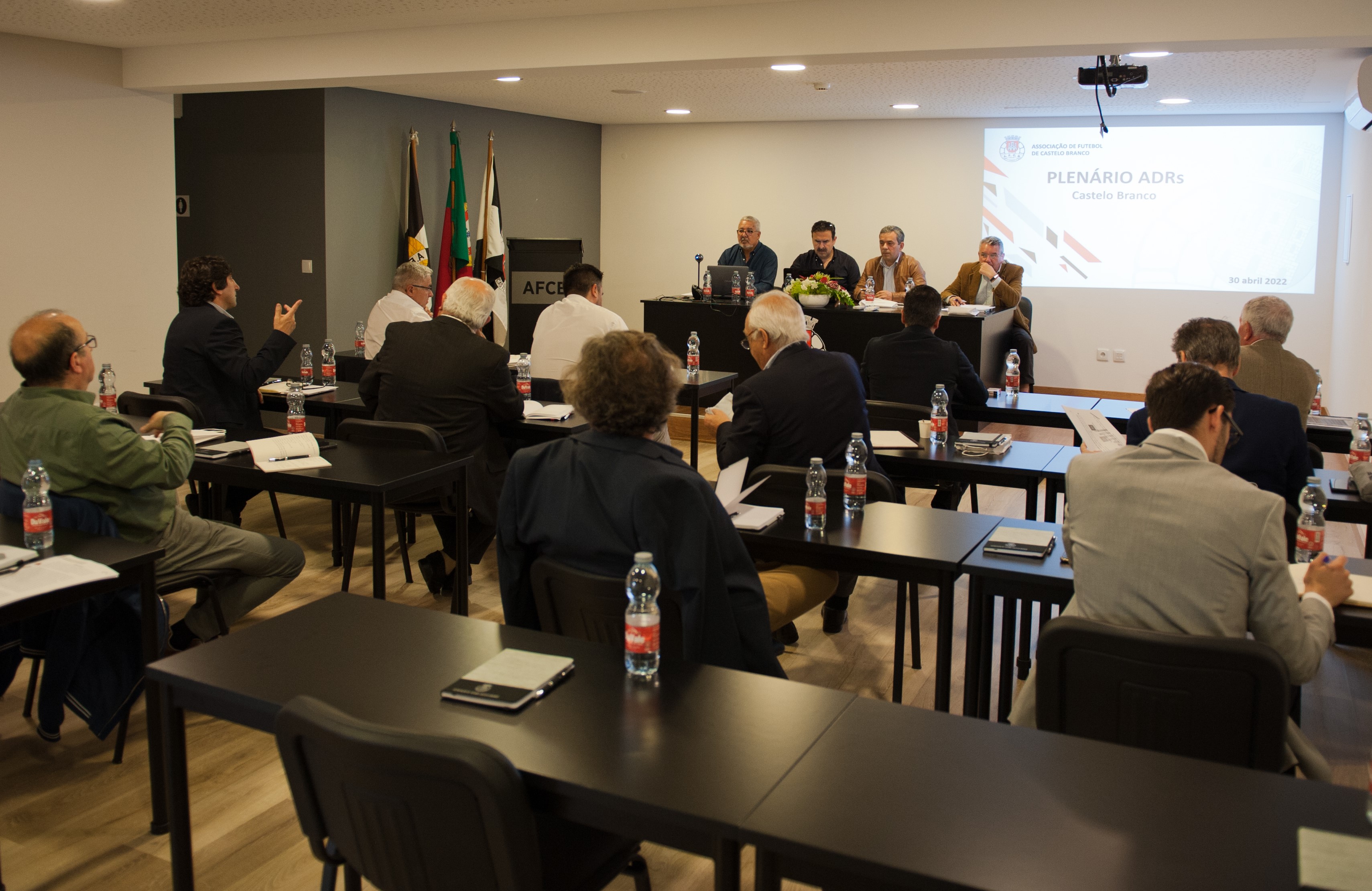 Associações de futebol reunidas em Castelo Branco