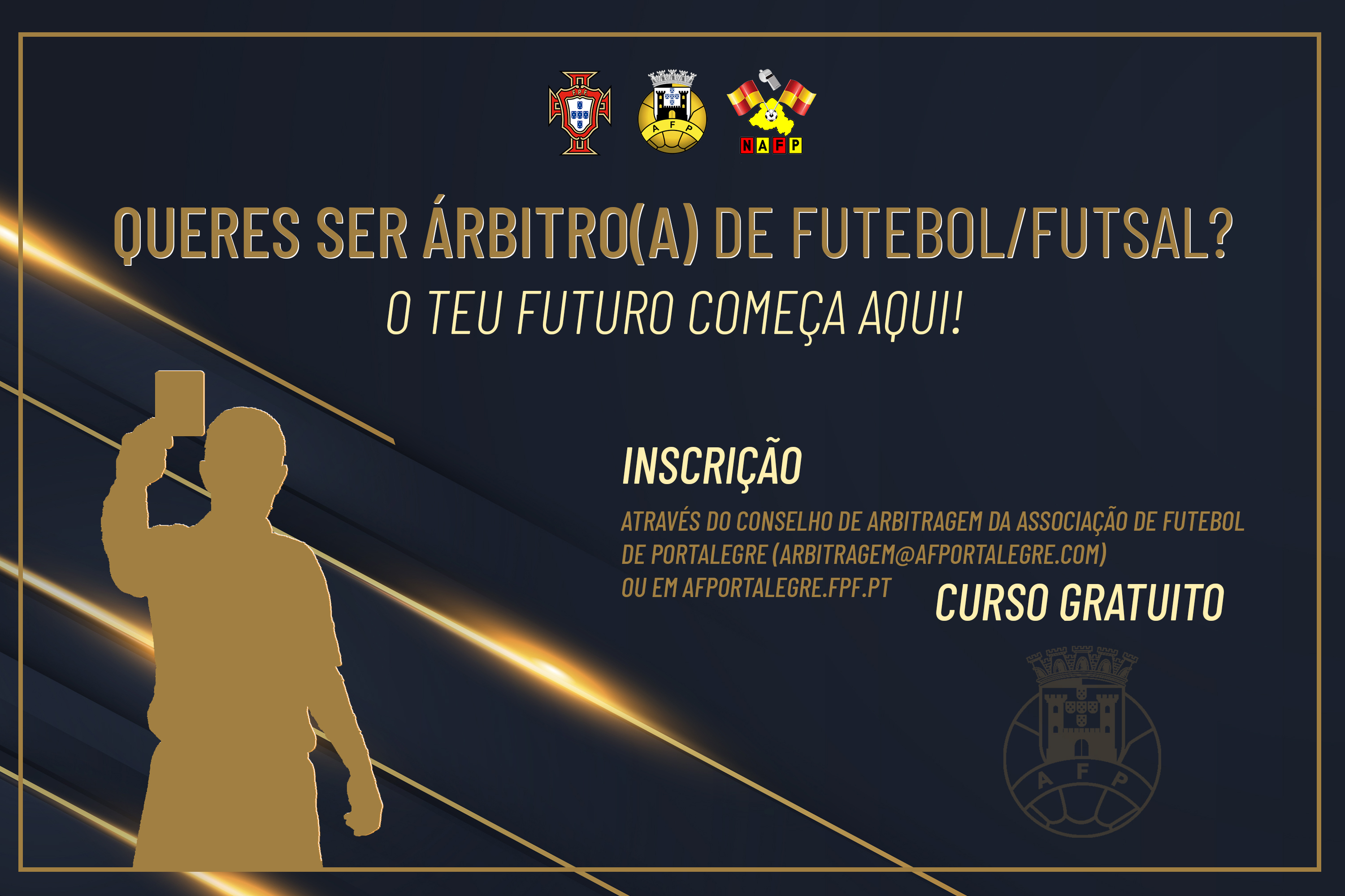 AF Portalegre abre Cursos de Arbitragem