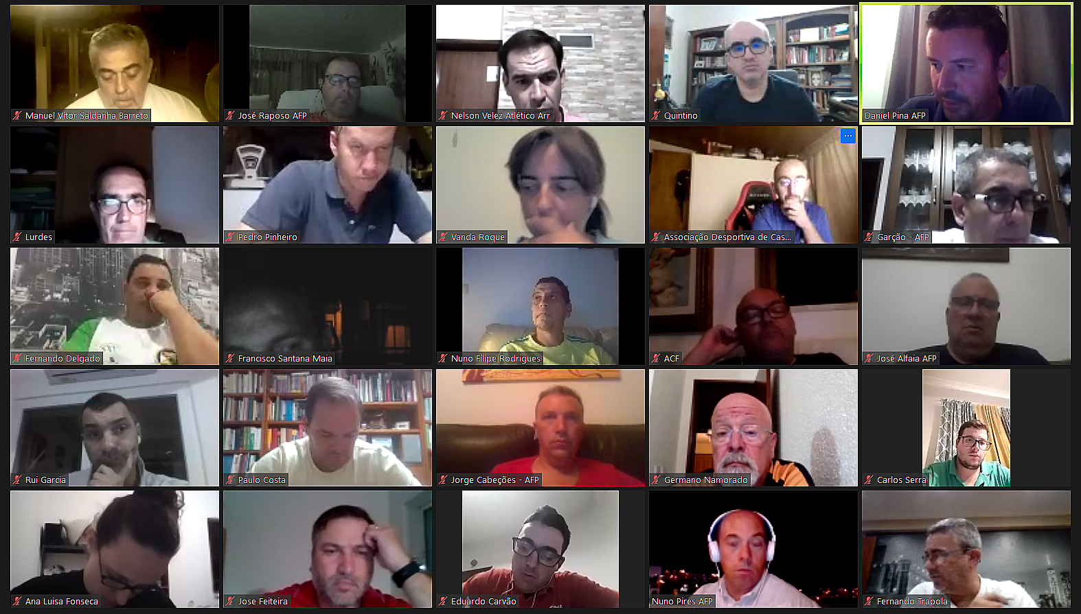 AFP reuniu com clubes filiados